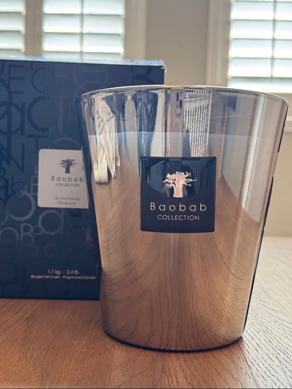 NIB Baobab Collection Les Exclusives Platinum Max 16 Candle
